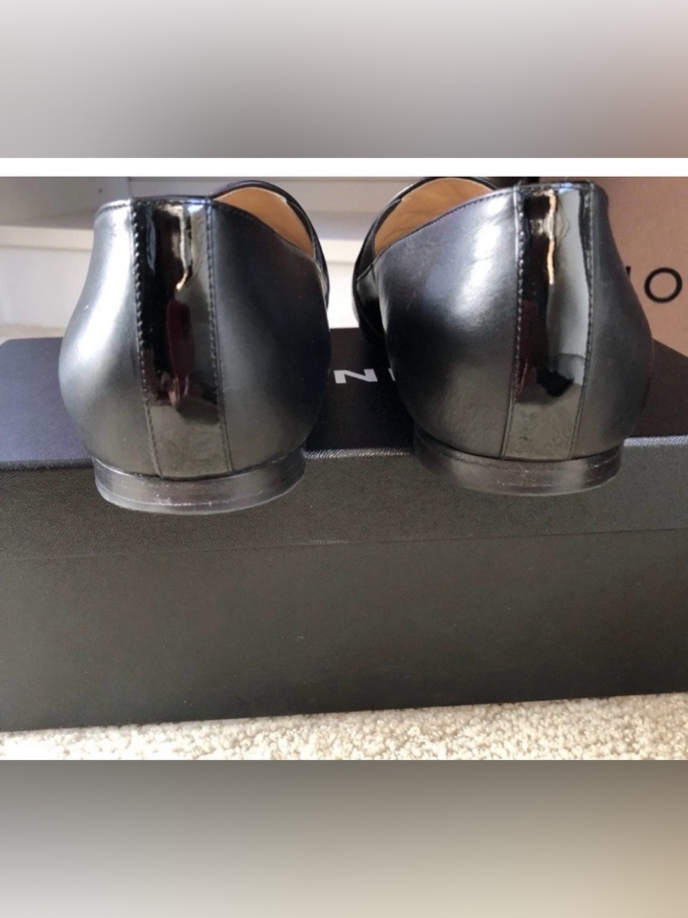 CHANEL Black Quilted Leather CC Logo Loafers - Picture 9 of 11